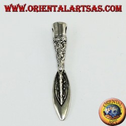 Colgante de plata: céltico, vikingo, punta de lanza medieval