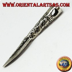 Silver pendant: Celtic, Viking, Medieval spear tip