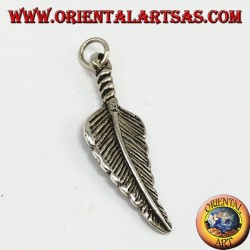 925 Sterling Silver Pendant, American-style feather