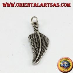 925 Sterling Silver Pendant, American-style feather