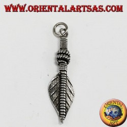 Símbolo de purificación de colgante de plata