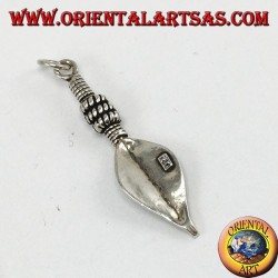 Símbolo de purificación de colgante de plata