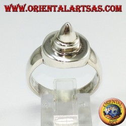 Silver ring awl (round with tip)