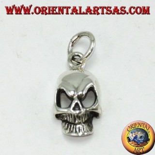 Colgante en plata 925 con calavera, con ojos grandes