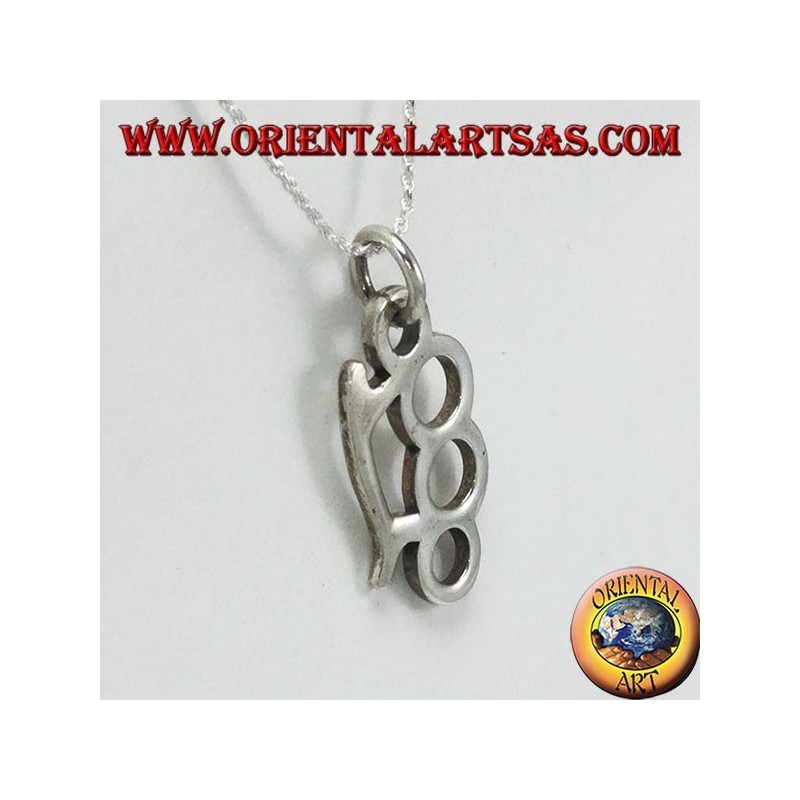 Pendentif en bibelot en argent