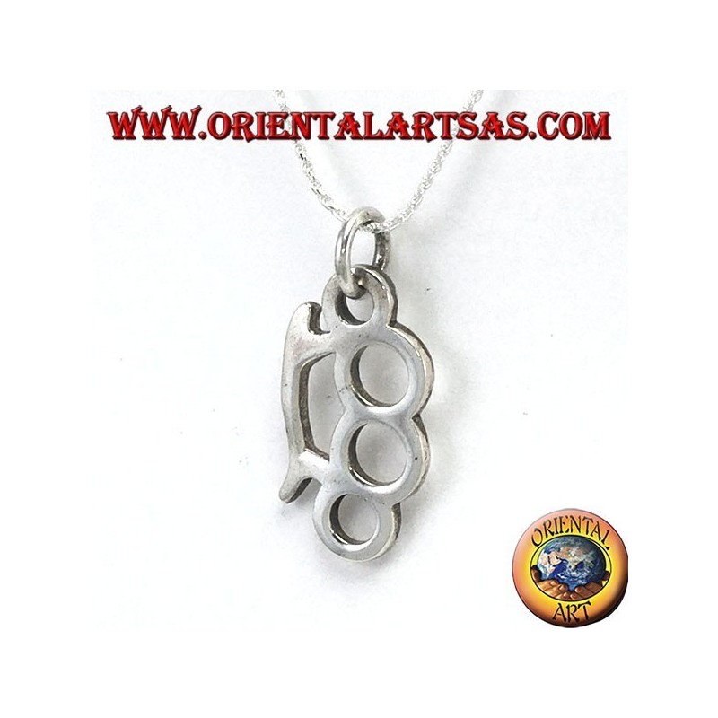 Pendant in silver knick-knackers