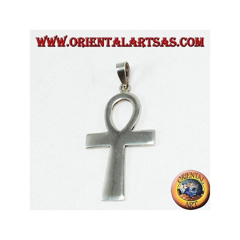 Colgante de plata egipcio cruz ankh (clave de la vida)