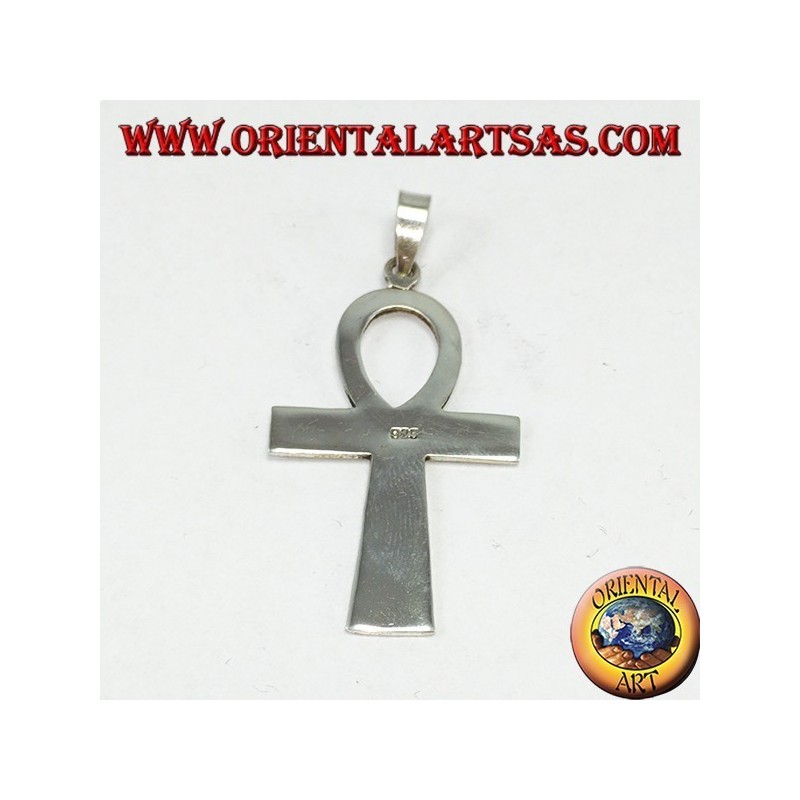 Colgante de plata egipcio cruz ankh (clave de la vida)