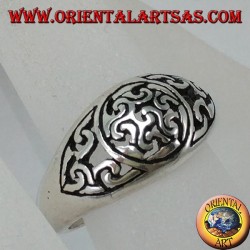 Silberring mit Antahkarana (Symbol der Meditation und Heilung)