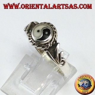 Anello yin yang Tao in argento (Piccolo)