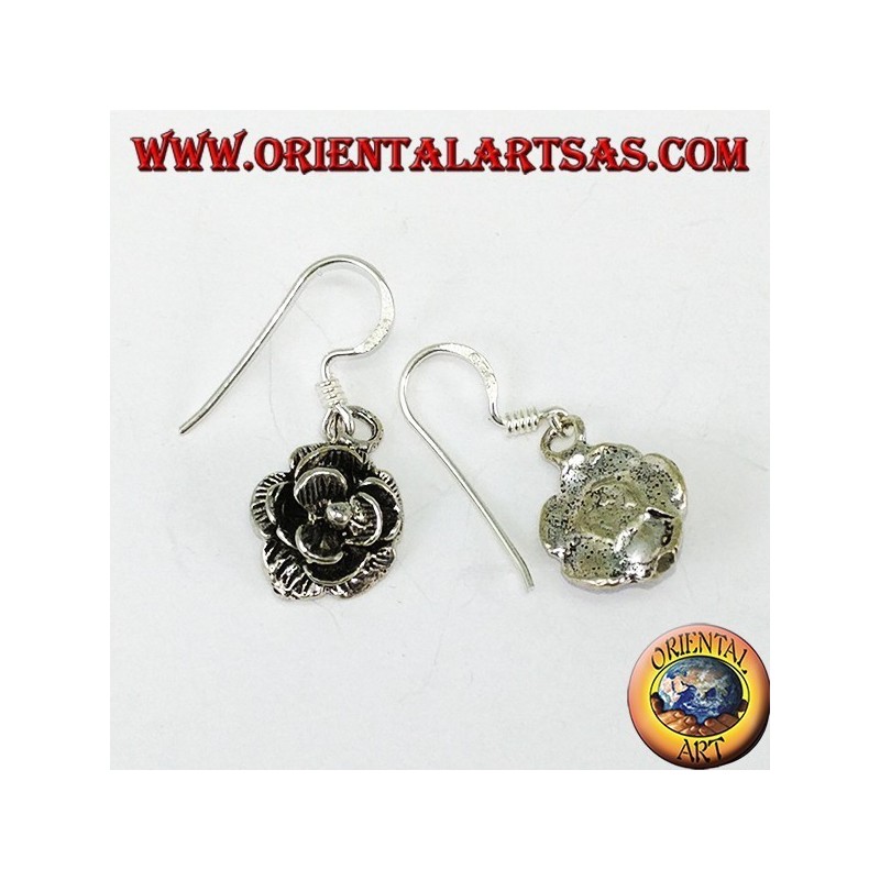 Orecchini Pendenti A Fiore In Argento Sterling 925 SLUYNZ - Zirconi, Ipoallergenici, Per Donne E Ragazze, Confezione Regalo