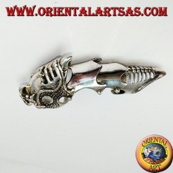 Anello Armatura medievale d'argento massiccio