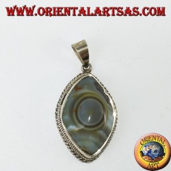 colgante de plata, Ojo de Shiva