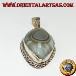 colgante de plata, Ojo de Shiva