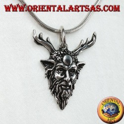 Cernunnos silver pendant simdolo of strength