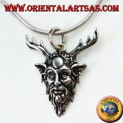 Cernunnos silver pendant simdolo of strength