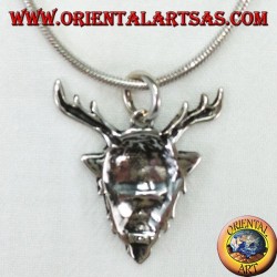 Cernunnos silver pendant simdolo of strength
