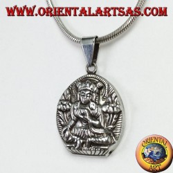 Silberanhänger Parvati Ehefrau von Shiva