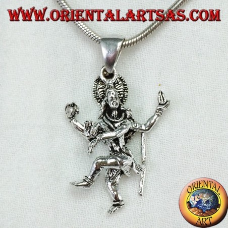 Ciondolo di Shiva in argento