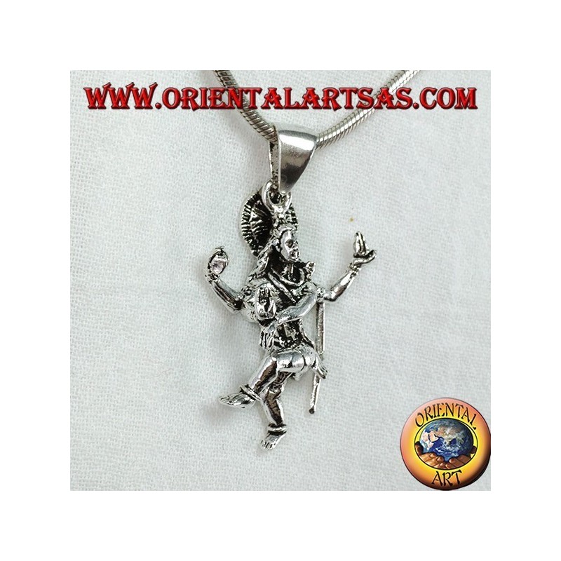 Colgante Shiva en plata