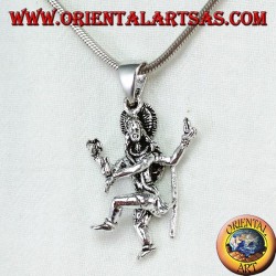 Shiva Anhänger in Silber 