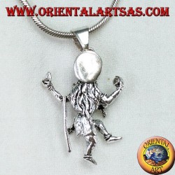 Shiva Anhänger in Silber 