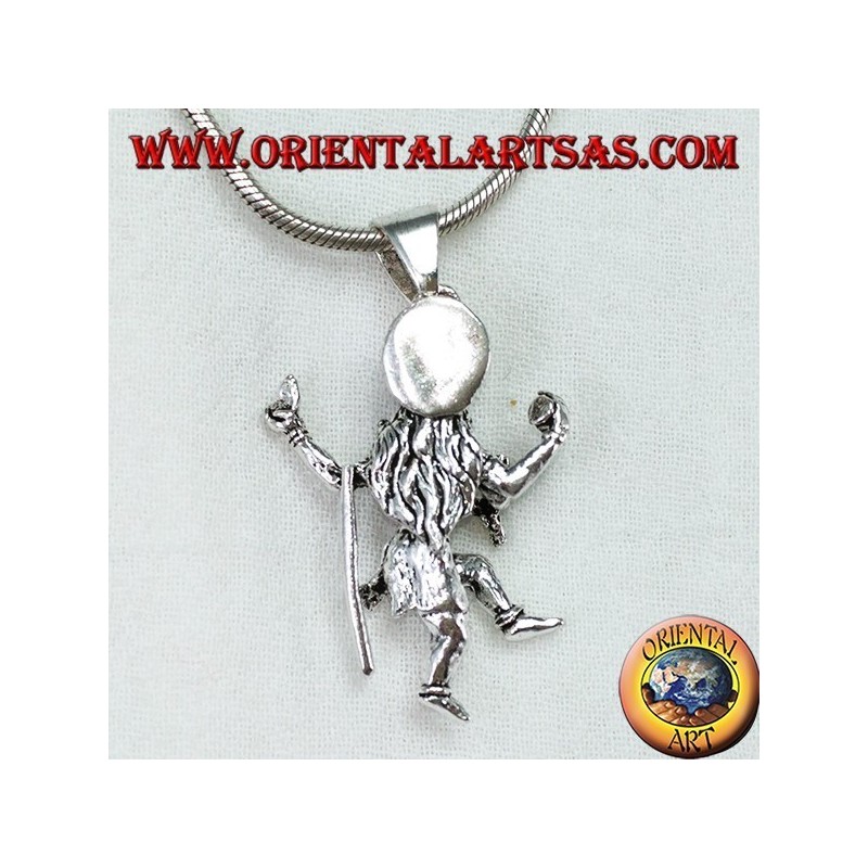Pendentif Shiva en argent