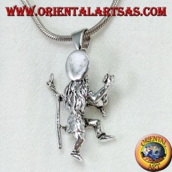 Shiva pendant in silver