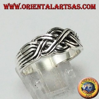 Rings silver intertwining type Turkish faith 