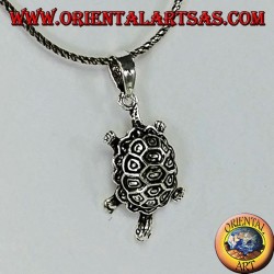 Ciondolo in argento  tartaruga di terra 