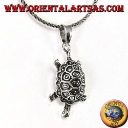 Ciondolo in argento  tartaruga di terra 