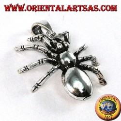 Silberanhänger, Tarantel Spinne (groß)