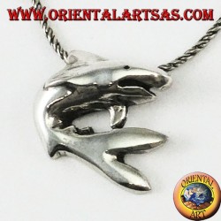 Pendentif en argent le requin