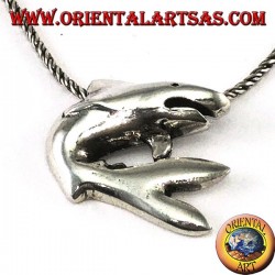 Pendentif en argent le requin