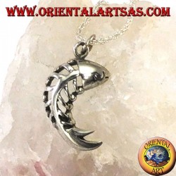 Colgante de espina de plata