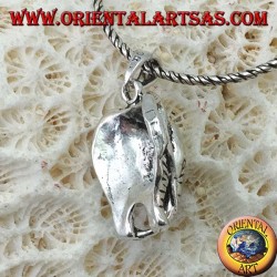Pendentif éléphant en argent avec proboscis