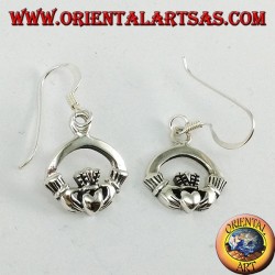 Claddagh Keltischer Silberohrring