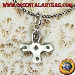 Pendant in silver Saint John's knot