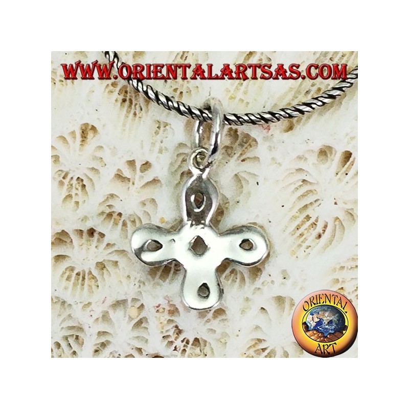 Anhänger in Silber Saint Johns Knoten