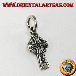 Pendentif en argent Croix celtique, petit