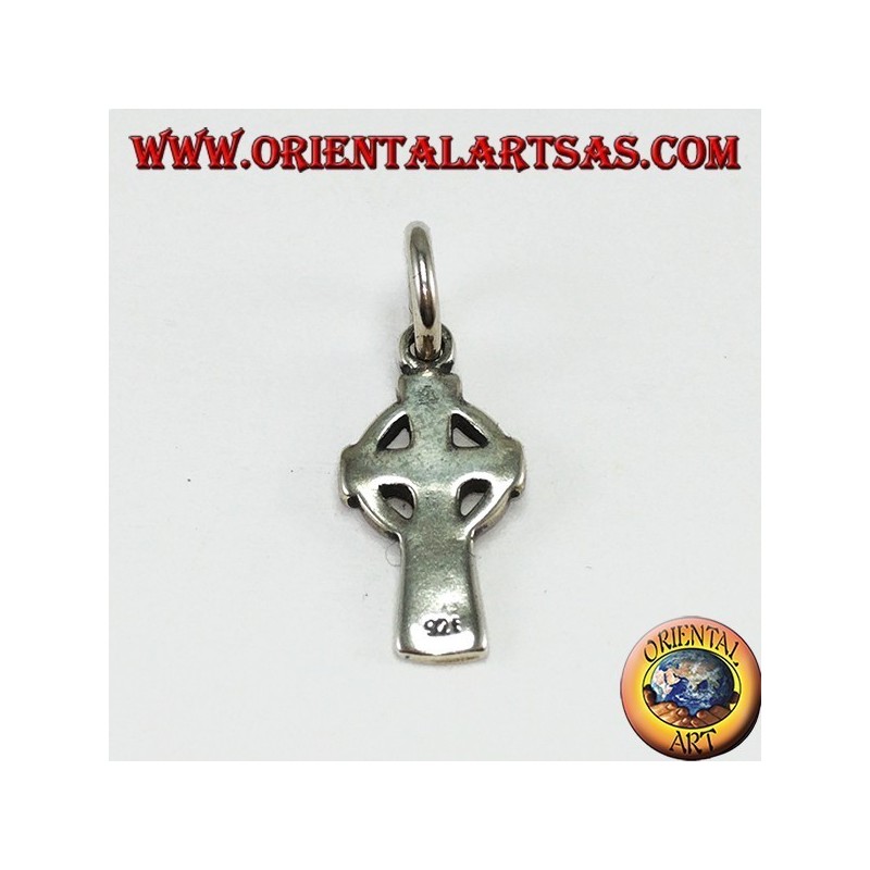 Silver pendant Celtic cross, small