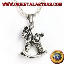 Colgante en caballito de plata