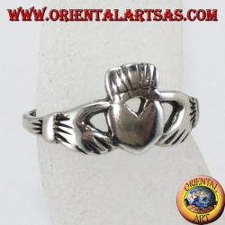 Anillos cladang plateados para pies o falanges