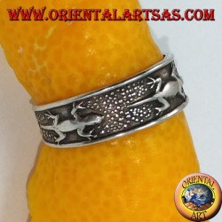 Bagues en argent avec gecko pour les pieds ou les phalanges
