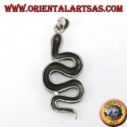 Colgante de plata Serpiente grande de pitón