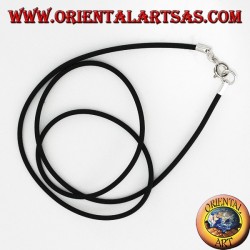 Collar de goma con gancho de metal analaergico