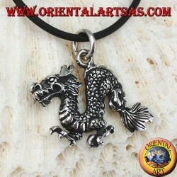 Silberanhänger, Chinesischer Drache (mittel)