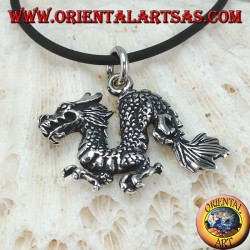 Silberanhänger, Chinesischer Drache (mittel)