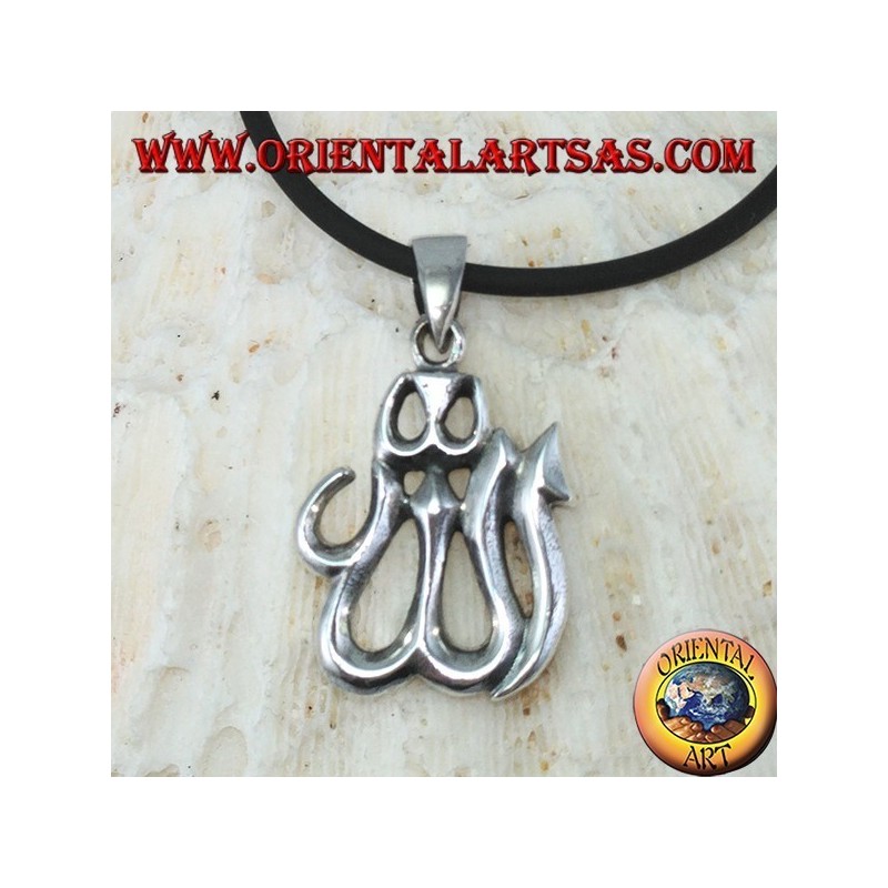 ciondolo Allah in argento