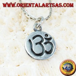 Pendentif Syllable en Argent Sterling Sac gravé sur médaille